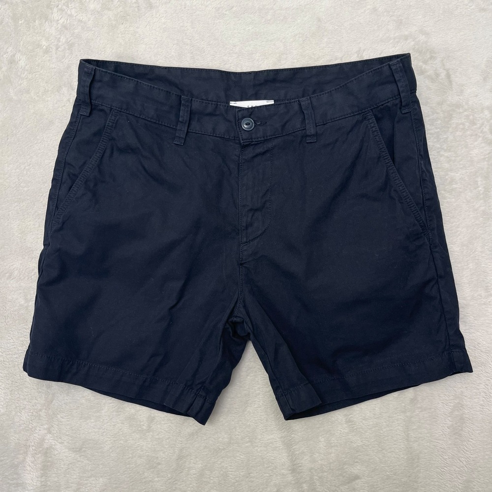 Save Khaki United Chino Bermuda Short size 31 made in USA SKU navy